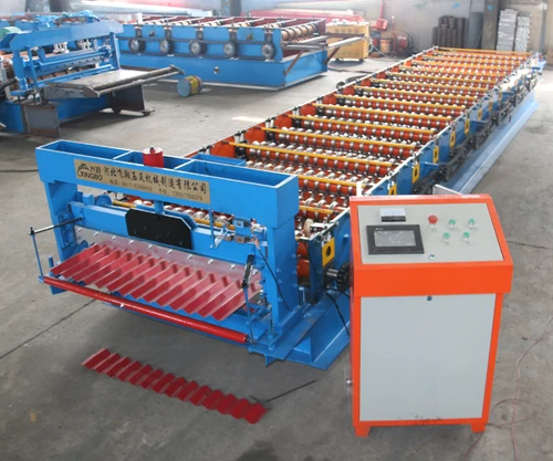 corrugated plate roofing rolling forming machine
