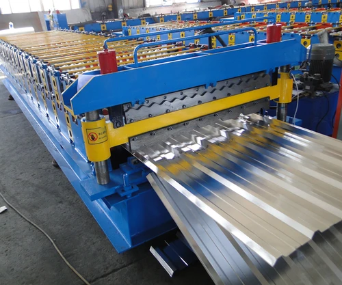 double layer roofing sheet roll forming making machine