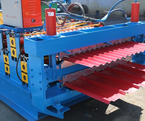 double layer roofing sheet roll forming making machine enterprise