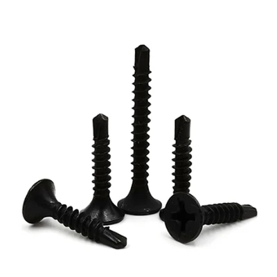 Bugle Head Black Self Drilling Screw