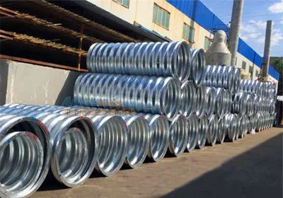 Galvanized Spiral Corrugated Culvert Pipe Has the Following Characteristics