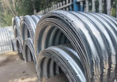 Horizontal Displacement and Deformation Degree of Drainage Bellows Pipe Side