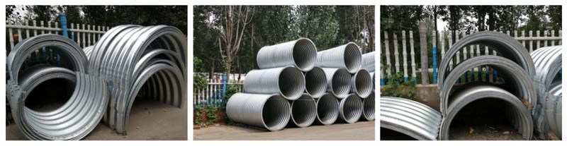 Choose Hot-dip or Electro-Galvanized Metal Corrugated Culvert-1