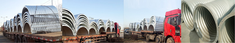 Galvanized Spiral Corrugated Culvert Pipe Has the Following Characteristics